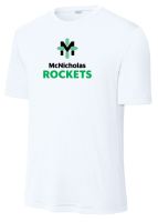 ST350-McNicholas Rockets Tee - White